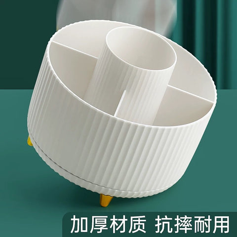 360° Rotating Makeup Brush Organizer - Thuy Nhung Shop