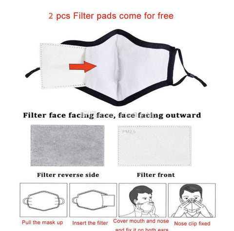 Activated Carbon Replacement Filters. 10/sets - Thuy Nhung Shop
