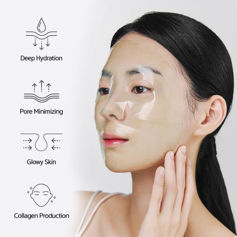 [Nacific] Rice Pepta Collagen Gel Mask Set