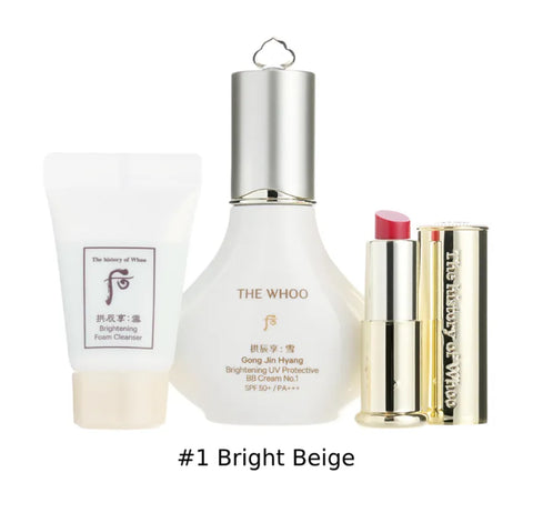 [The Whoo] Gong Jin Hyang Brightening UV Protective BB Cream Set