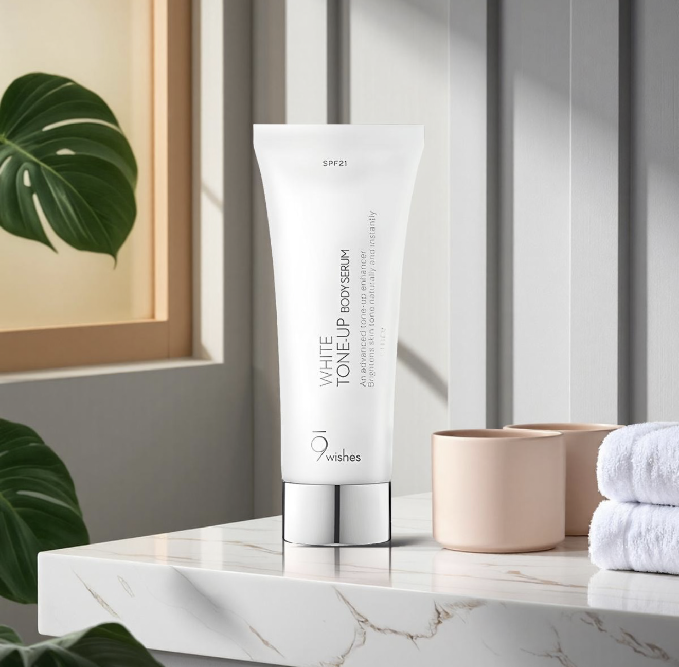[9WISHES] White Tone-Up Body Serum