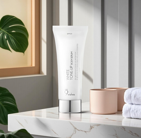 [9WISHES] White Tone-Up Body Serum