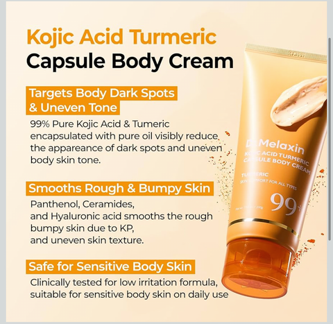 [DR.MELAXIN] Kojic Acid Turmeric Capsule Body Cream