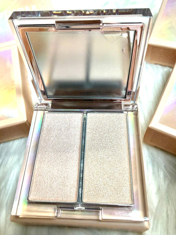 [CLIO] Prism Highlighter Duo - 2 Colors (#01 Cream Fizz) - Thuy Nhung Shop