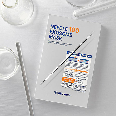 [WELLDERMA] Needle 100 Exosome Mask - Thuy Nhung Shop