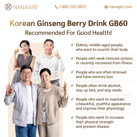 [Dr Ginseng Berry] Korean Ginseng Berry Drink GB60 60 Days - Thuy Nhung Shop