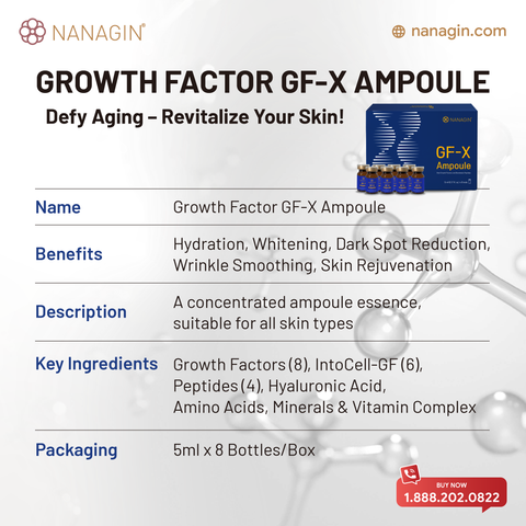 [NANAGIN] GF-X Growth Factors Ampoule