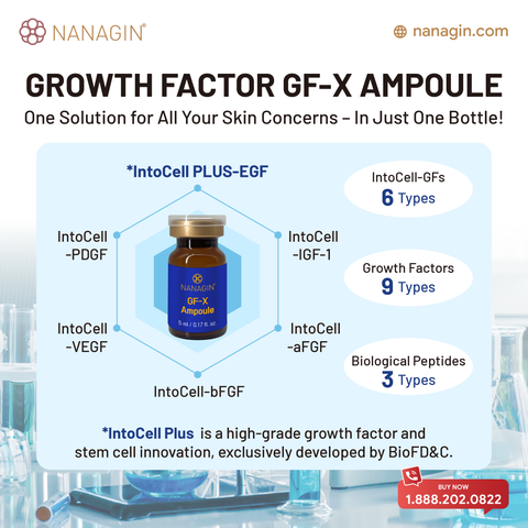 [NANAGIN] GF-X Growth Factors Ampoule