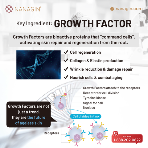 [NANAGIN] GF-X Growth Factors Ampoule