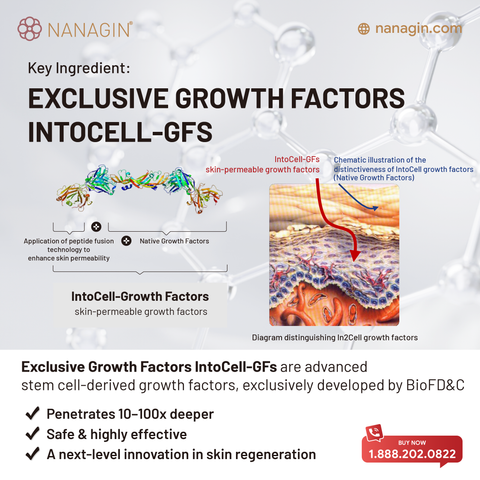 [NANAGIN] GF-X Growth Factors Ampoule