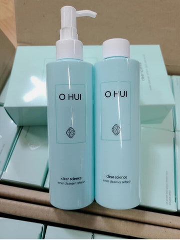 [OHUI] Clear Science Inner Cleanser Refresh 2pcs Special Set