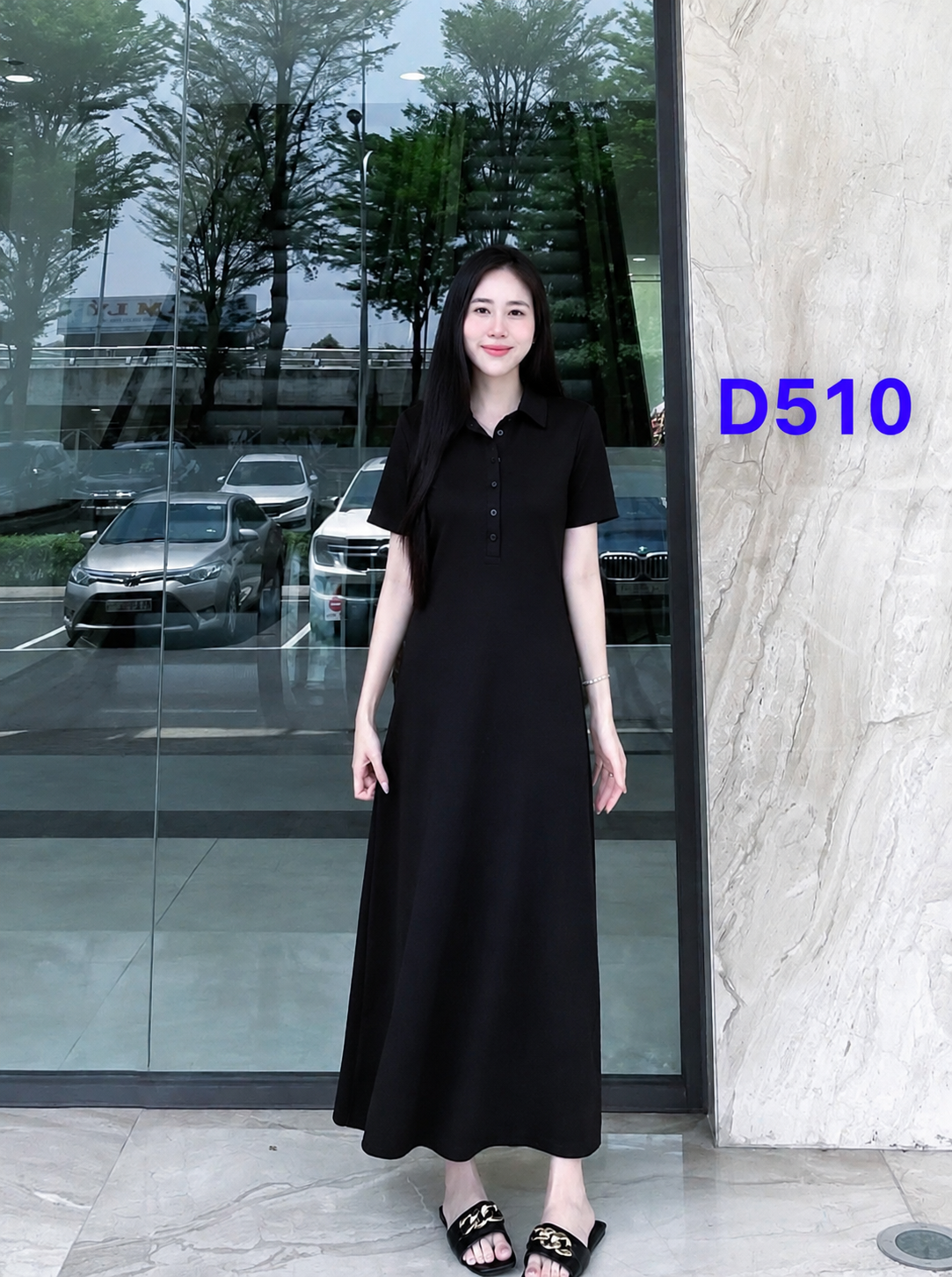 Dress D510 đen