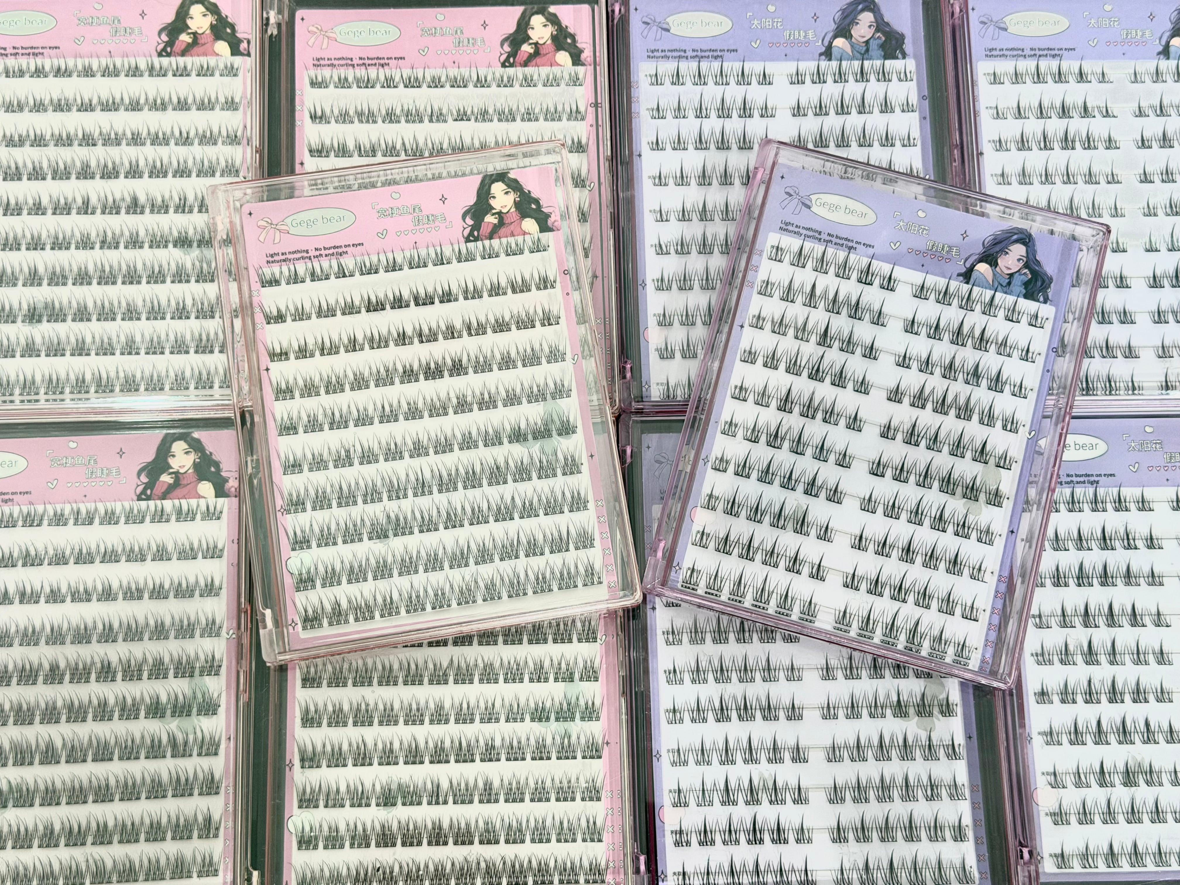 [GEGE BEAR] Glue Free False Eyelashes - Thuy Nhung Shop