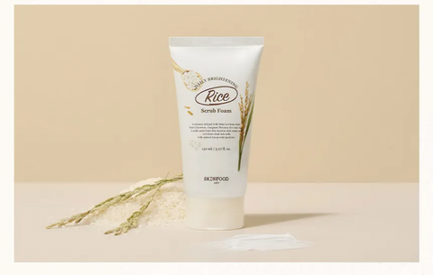 [SKINFOOD] Rice Daily Brightening Scrub Foam