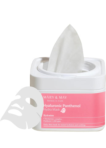 [MARY & MAY] Hyaluronic Panthenol Hydra Mask