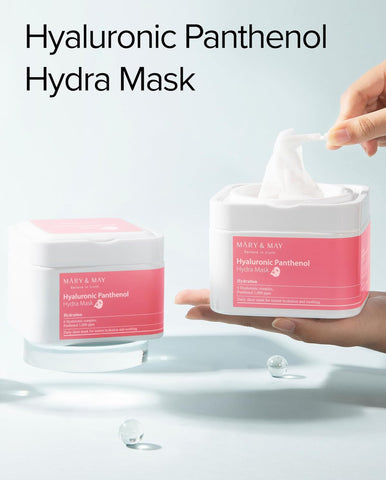 [MARY & MAY] Hyaluronic Panthenol Hydra Mask