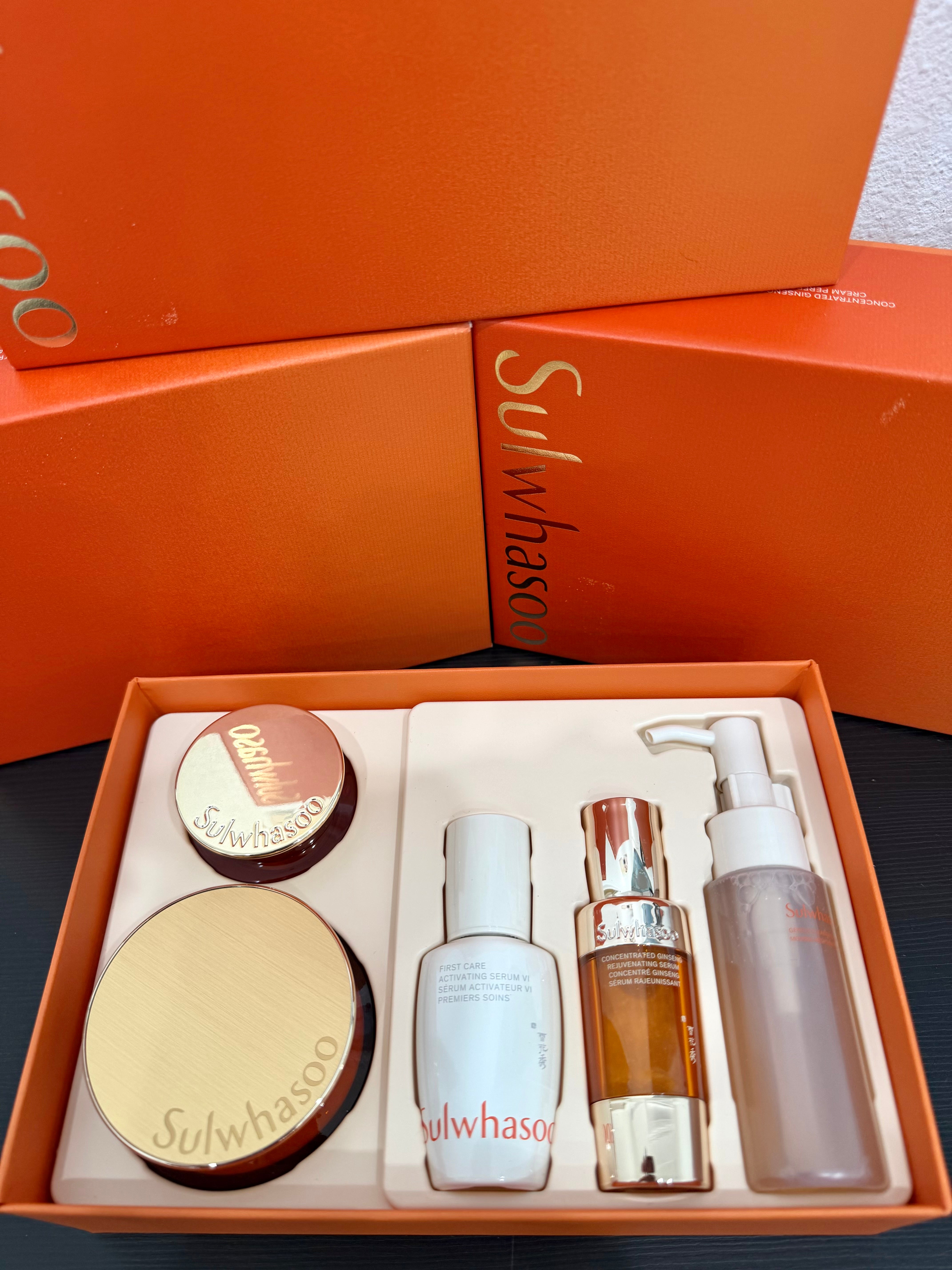 [SULWHASOO] Concentrated Ginseng Rejuvenating Cream Perfecting Rich Set