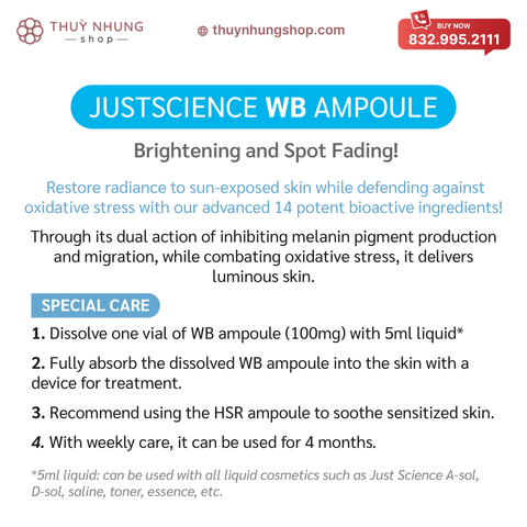 [ Bio FD & C]  WB AMPOULE FOR BRIGHTENING