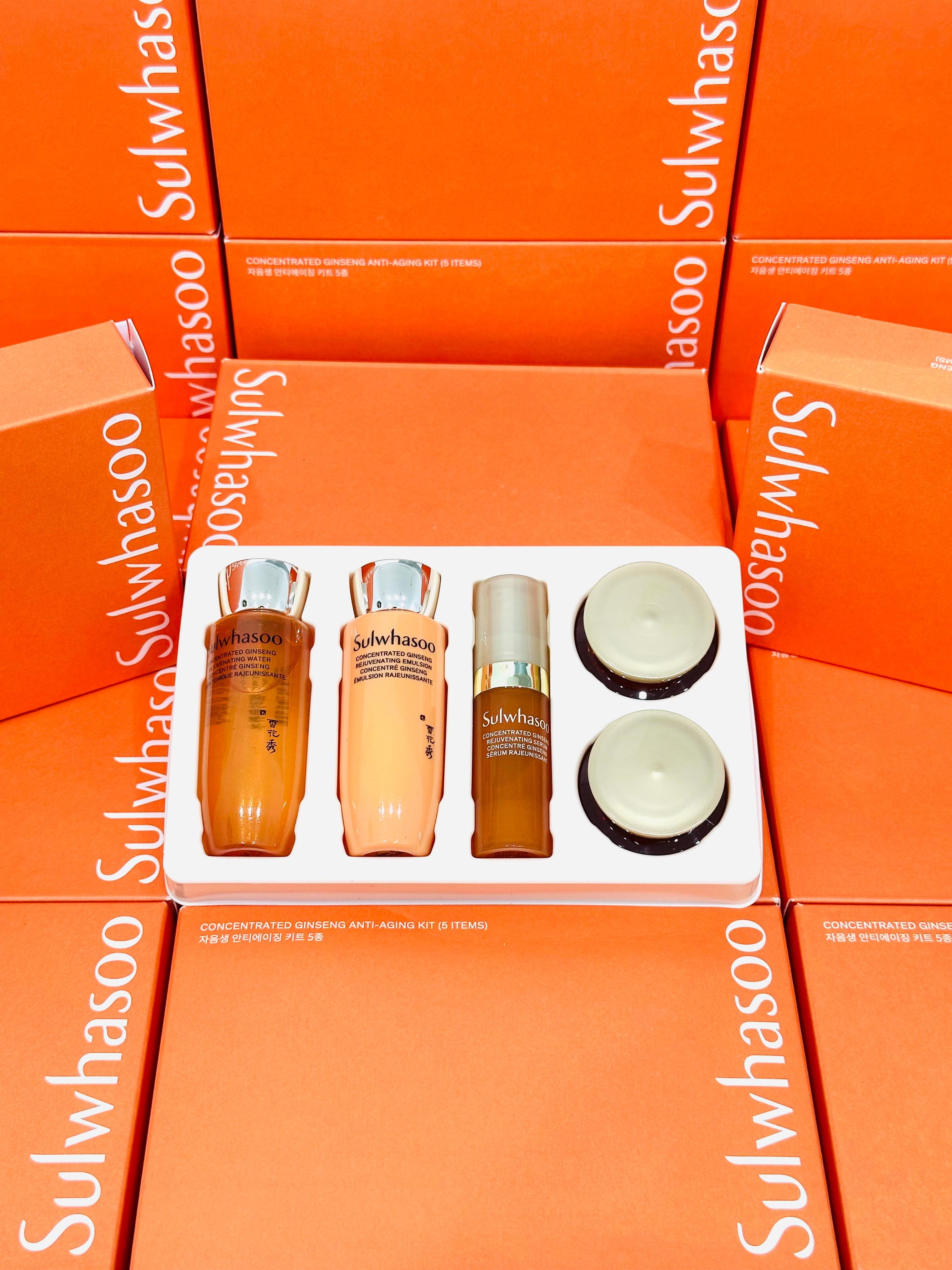 [SULWHASOO] Concentrated Ginseng Anti-Aging Kit - Thuy Nhung Shop