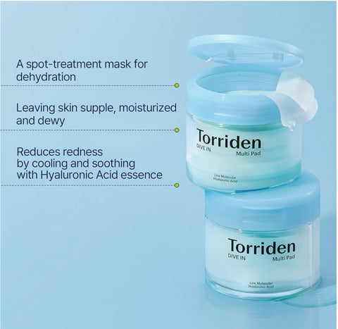 [Torriden] Dive In Hyaluronic Acid Multi Pad