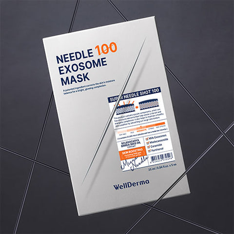 [WELLDERMA] Needle 100 Exosome Mask - Thuy Nhung Shop
