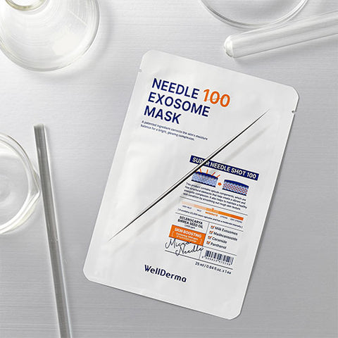 [WELLDERMA] Needle 100 Exosome Mask - Thuy Nhung Shop