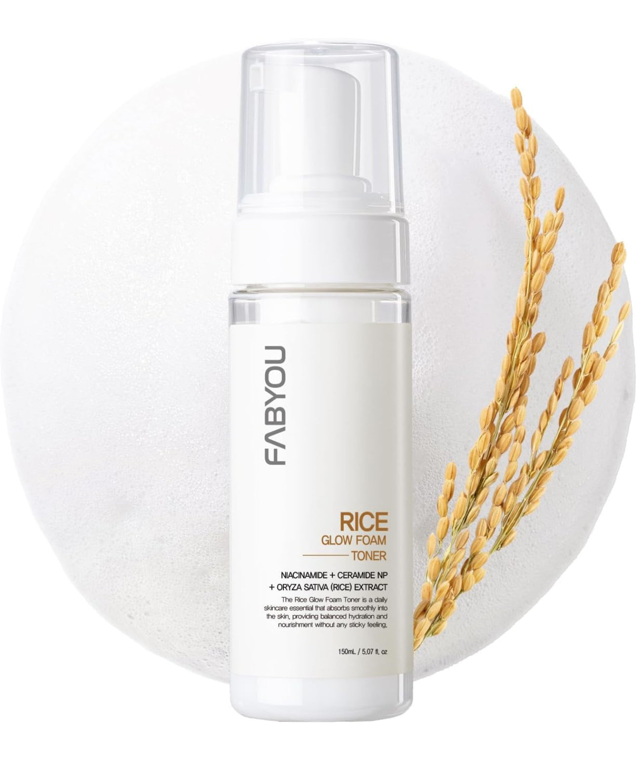 [FABYOU] Rice Glow Foam Toner