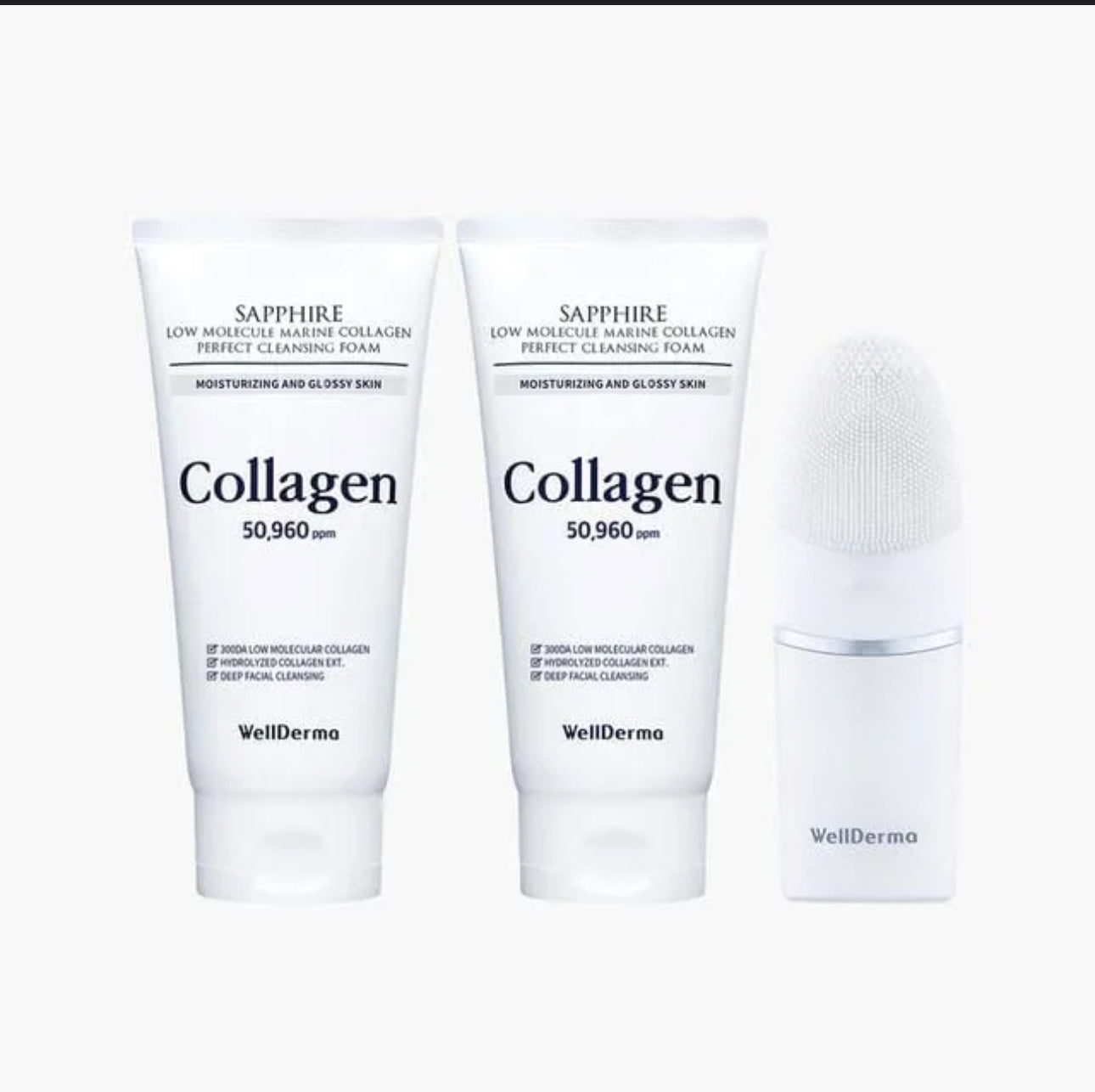 [Wellderma] Shapphire Collagen Cleansing Duo - Thuy Nhung Shop