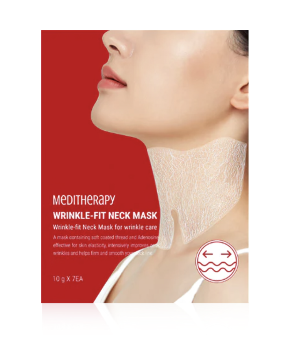 [MEDITHERAPY] Wrinkle-Fit Neck Mask