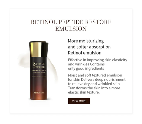 [WELLDERMA] Premium Retinol Peptide Lifting Special Set - Thuy Nhung Shop