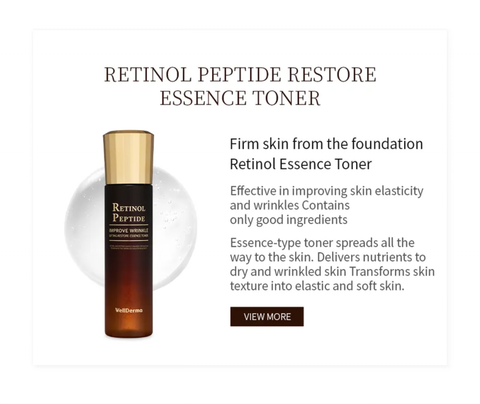 [WELLDERMA] Premium Retinol Peptide Lifting Special Set - Thuy Nhung Shop