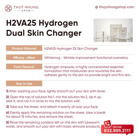 [ H2VA25] Hydrogen Dual Skin Changer