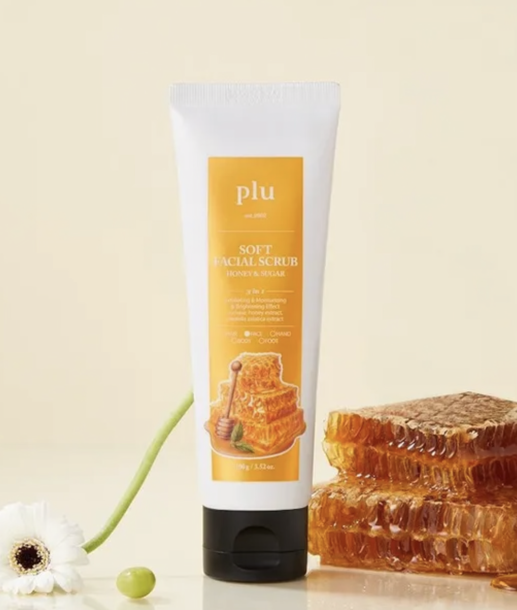 [PLU] Soft Facial Scrub Honey & Sugar