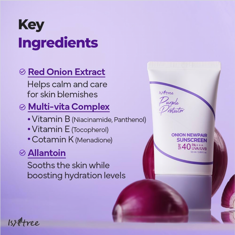 [ISNTREE] Onion Newpair Sunscreen SPF40