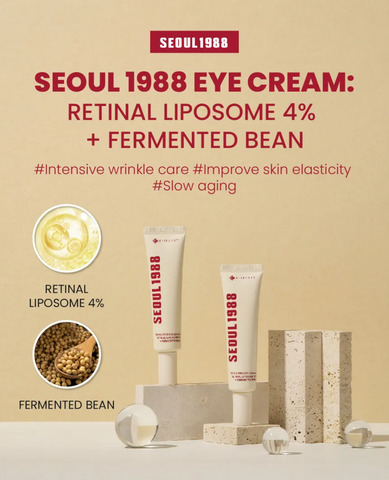 [KSECRET] Seoul 1988 Eye Cream: Retinal Liposome 4% + Fermented Bean