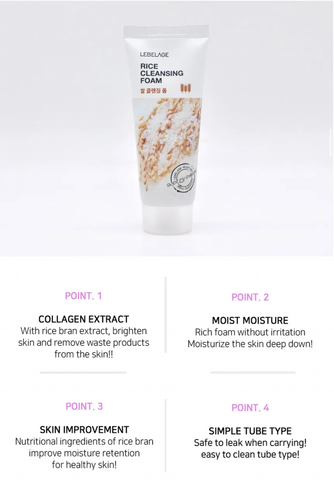 [LEBELAGE] Rice Cleansing Foam