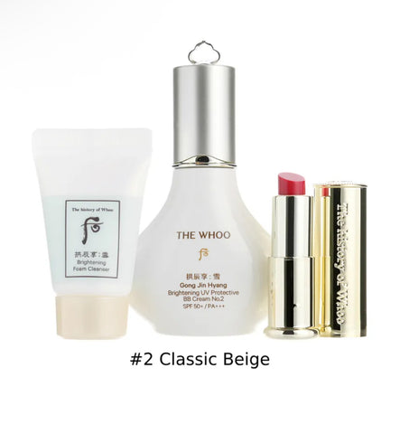 [The Whoo] Gong Jin Hyang Brightening UV Protective BB Cream Set
