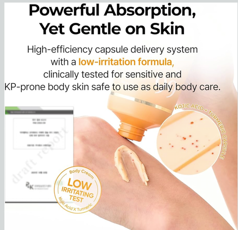 [DR.MELAXIN] Kojic Acid Turmeric Capsule Body Cream