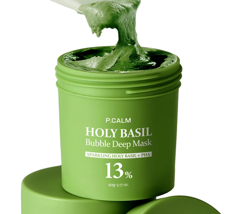 [P.CALM] Holy Basil Bubble Deep Mask