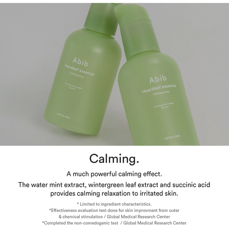 [ABIB] Heartleaf Essence Calming Pump
