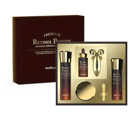[WELLDERMA] Premium Retinol Peptide Lifting Special Set - Thuy Nhung Shop
