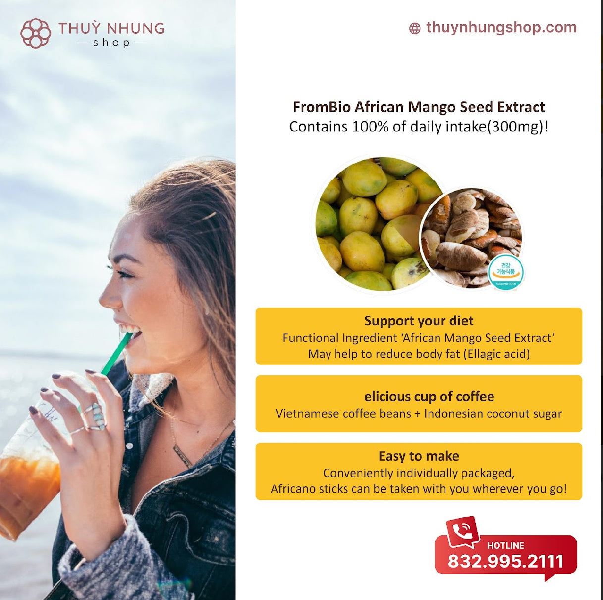 [FromBIO] Africa Mango Diet Coffee