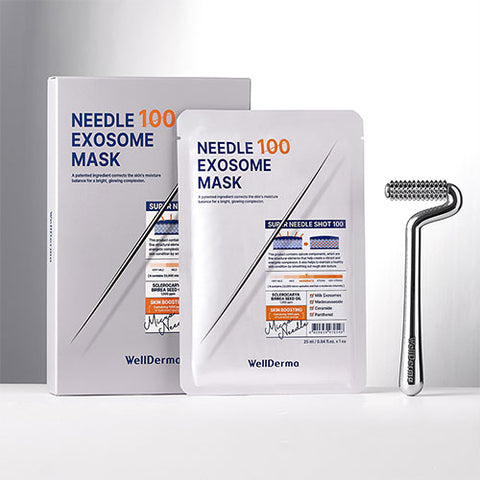[WELLDERMA] Needle 100 Exosome Mask - Thuy Nhung Shop