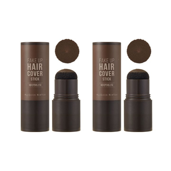 [MACQUEEN NEW YORK] Fakeup Hair Cover Stick - Dark Brown