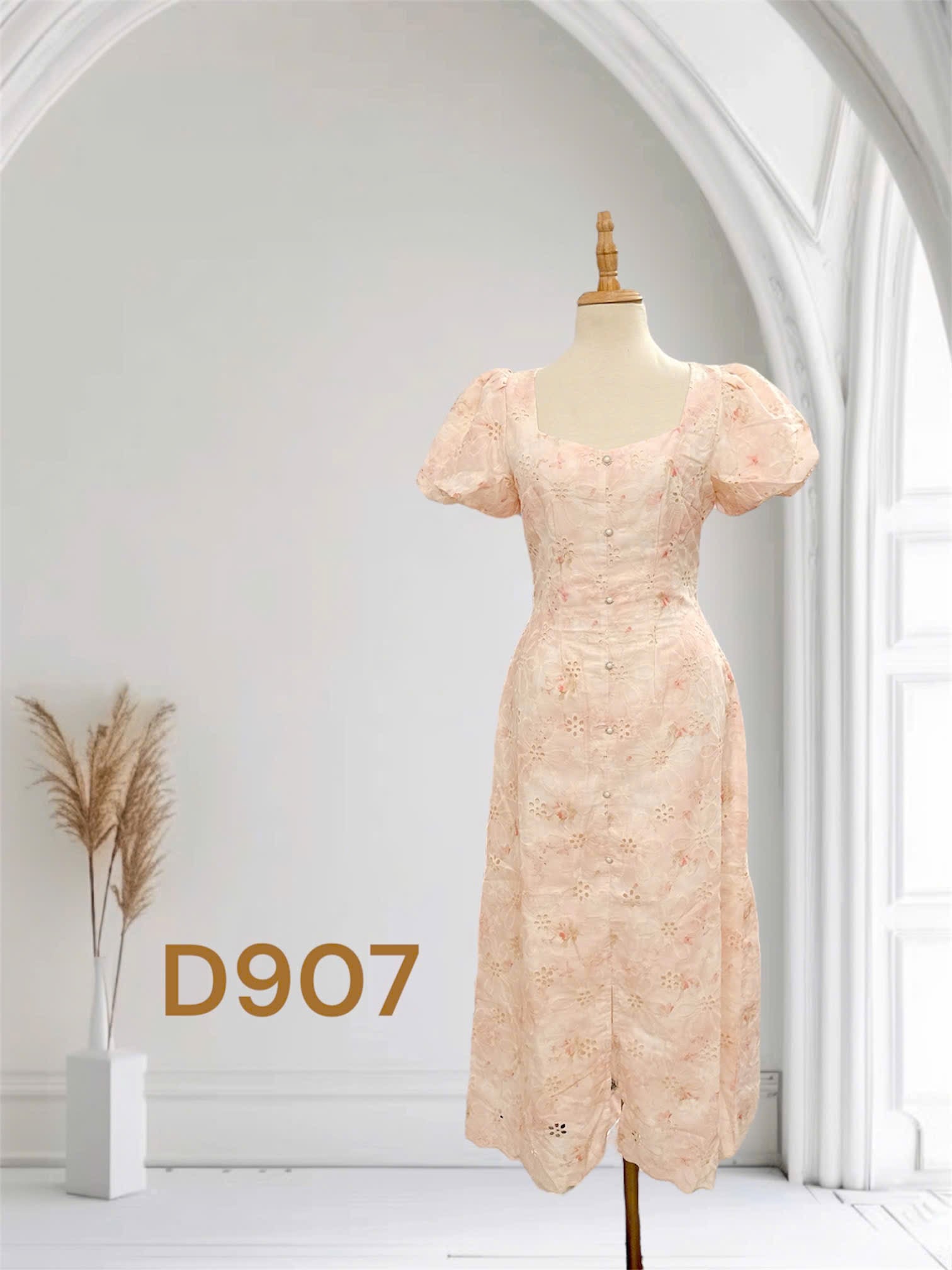 Dress D907 - Thuy Nhung Shop