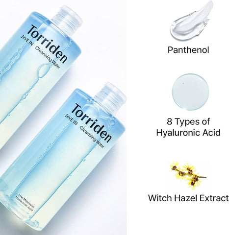 [ Torriden ] Dive In Hyaluronic Acid Cleansing Water - Thuy Nhung Shop