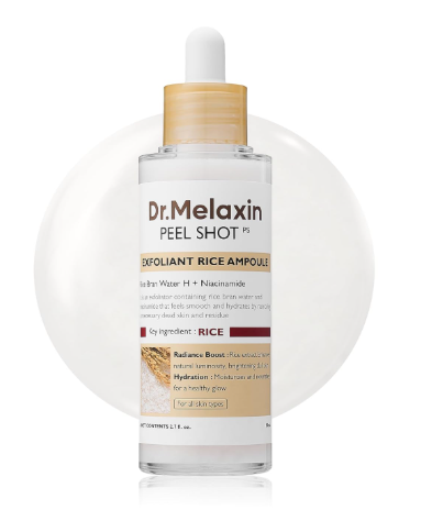 [DR. MELAXIN] Peel Shot Exfoliating White Rice Ampoule