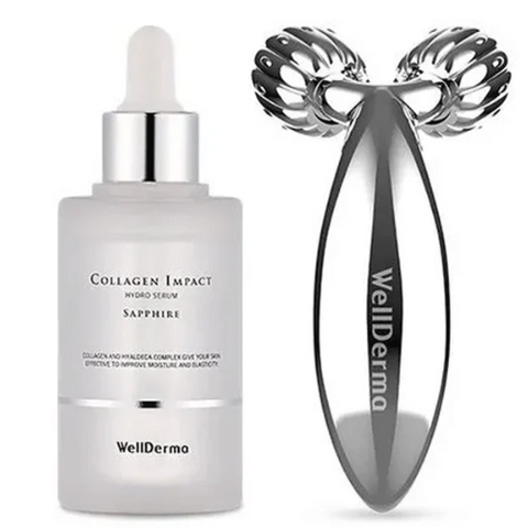 [WELLDERMA] Collagen Beauty Care Serum & Lifting Roller Set
