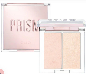 [CLIO] Prism Highlighter Duo - 2 Colors (#01 Cream Fizz) - Thuy Nhung Shop