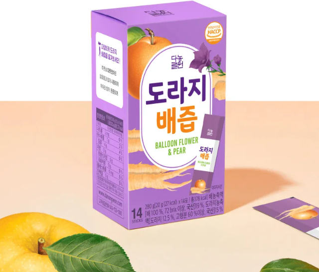 [DANONGWON] Balloon Flower & Pear Immune Support Sticks - Thuy Nhung Shop